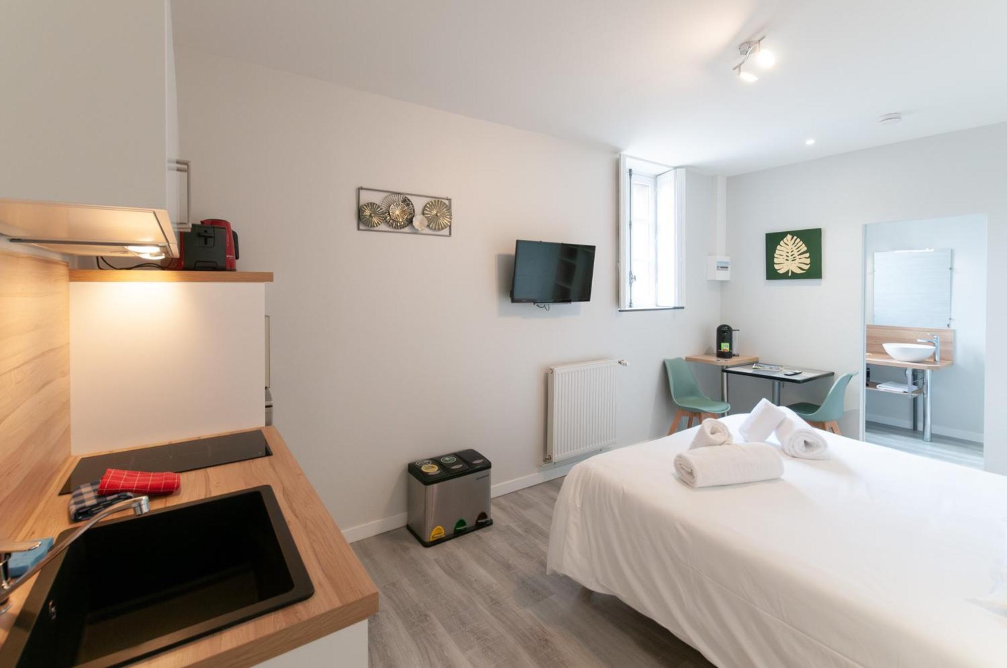 Malicorn' Appart-Hotel Malicorne-sur-Sarthe Rum bild