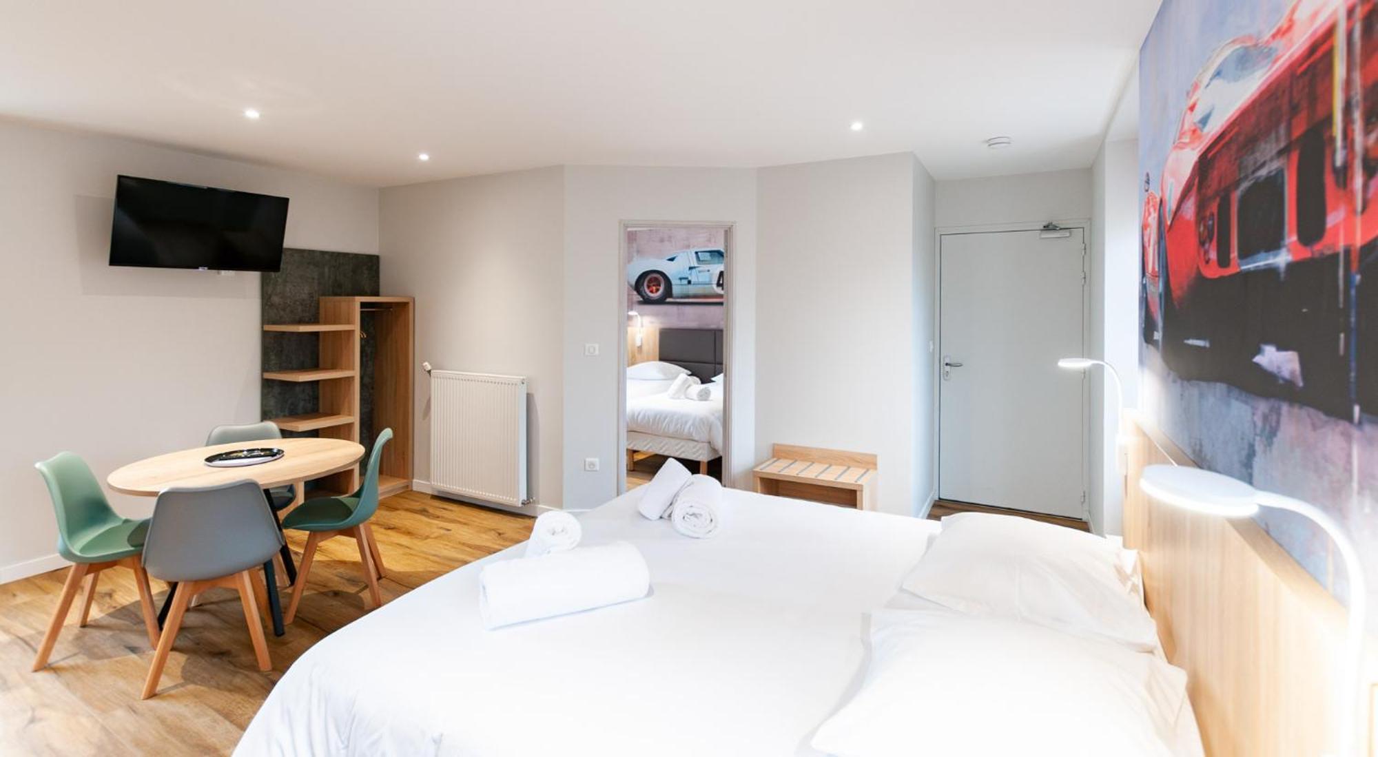 Malicorn' Appart-Hotel Malicorne-sur-Sarthe Rum bild