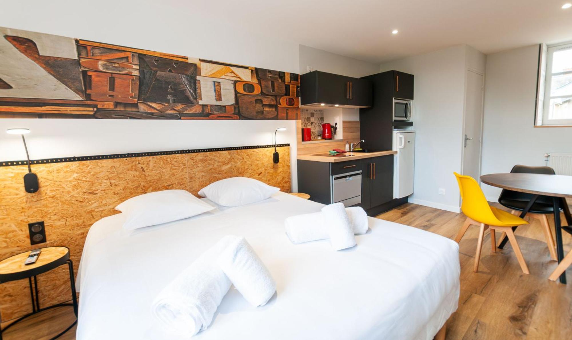 Malicorn' Appart-Hotel Malicorne-sur-Sarthe Rum bild